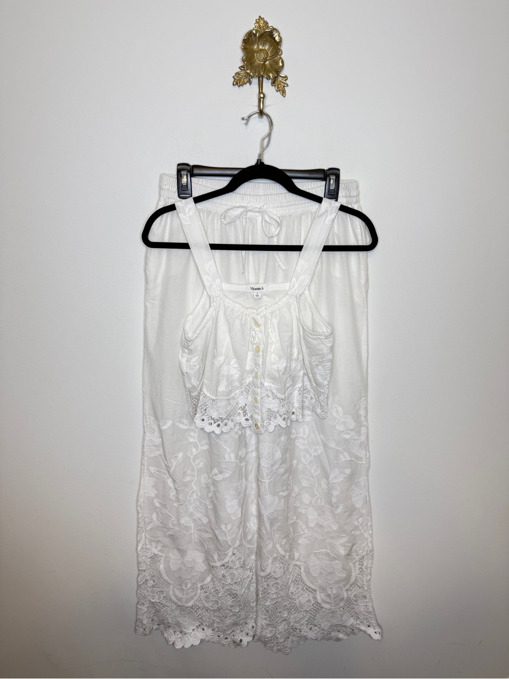 Vitamin A Flora Pant and Tank Set S/M - Picture 2 of 9
